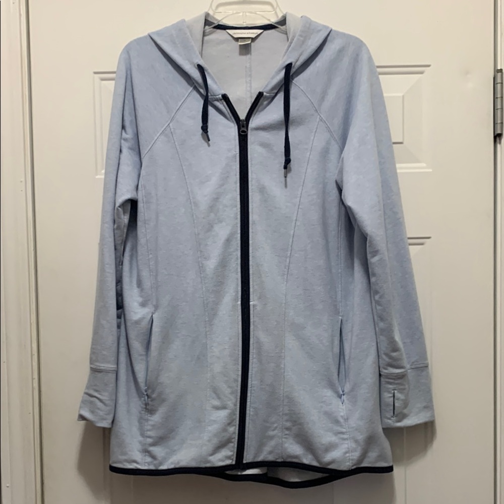 Christopher & Banks Sky Blue Athleisure Jacket